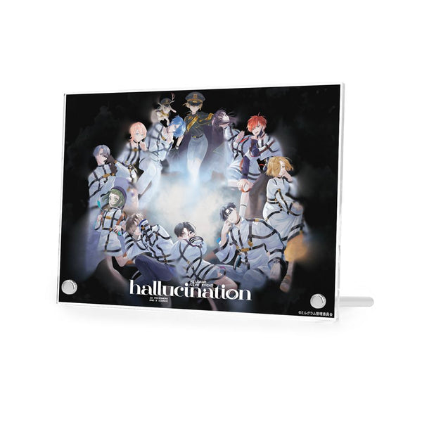 『MILGRAM -ミルグラム-』LIVE EVENT「hallucination」 キービジュアル A5アクリルパネル【202510再販】